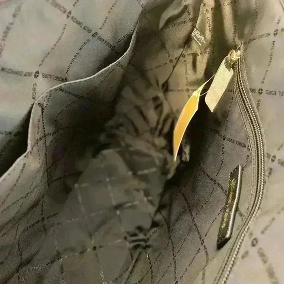 Michael Kors Charlotte Top Zip Tote shoulder bag black - Picture 7 of 10